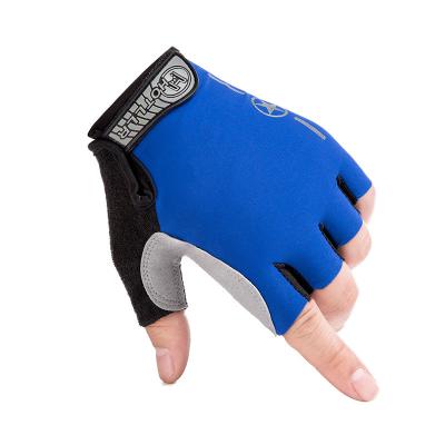 China Breathable Fitness Gloves Half-Finger Wedges Breathable Non-slip Wear-resistant Outdoor Mountaineering Wedges Exercise Bicycle Gloves for sale