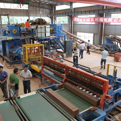 Cina Forno della muratura e fabbrica automatica Clay Shale Brick Factory Machine del mattone in vendita