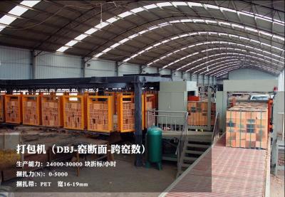 China 10000-20000 PCS 35KW Brick Packing Machine Brick Manufacturing Plant for sale