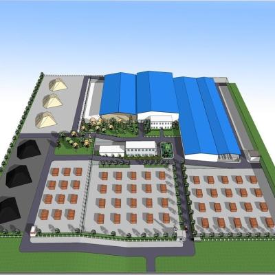 Cina Impianto di produzione vuoto 310T Clay Brick Plant Fully Automated del mattone 100000 in vendita