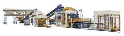 China Halstec10-15 Auto Cement Block Machine for 240*115*53mm Cement Block 90000 Bricks per Day 51.2KW for sale