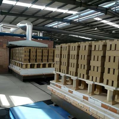 China Brick Burning Machine Clay Brick Tunnel Kiln For Red Brick Manufacturing Plant zu verkaufen