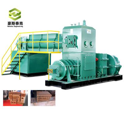 China CE ISO 9001 Certificated JKY55/55-40 Clay Brick Making Machine With Vacuum Extruder For High Capacity Production for sale