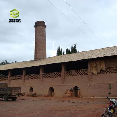 China 46 Gates Hoffman Brick Kiln With Capacity 50000-200000 Bricks/Day for sale