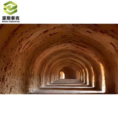 China 46/52 Gates 50000-200000 Bricks Per Day Bricks Firing Hoffman Kiln Enhanced Efficiency For Brick Making Factory for sale