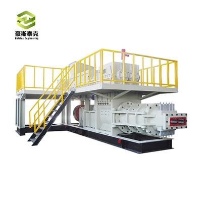 China JKY55/55-40  Halstec Double Stage Vacuum Extruder Fully Automation System Clay Brick Making Machine Fully Automatic for sale