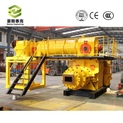 China Brick Making Machine 110+200Kw JKY55 Double Stage Vacuum Brick Extruder for sale