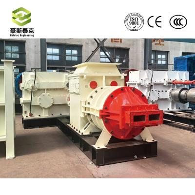 China Brick Making Machines Fully Automatic Extruder For Clay Brick With Mud Strip Vacuum Extruding for sale