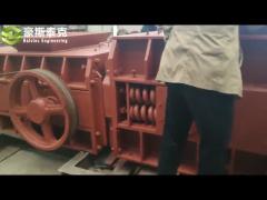 High Speed Toothed Roller Crusher Working Video