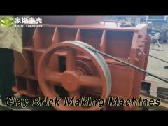 Automatic Clay Brick Making Machines Toothed Roller Crusher 18.5kw High Capacity