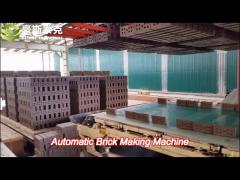 20kw clay brick setting machine tunnel kiln brick stacking machine