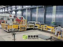 Automatic Brick Production Line Twice Setting Pallet Loading And Unloading System