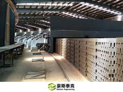 One Kiln Brick Production Line Automatic Clay Brick Making Machine