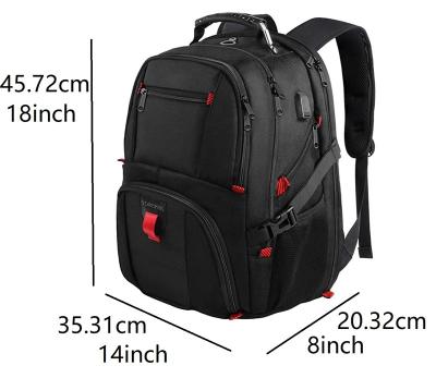 China With USB Custom Large With Compartment Multifunctional Travel Backpack Durable Fit 17 Inch Computer Laptop Bag Backpack for sale