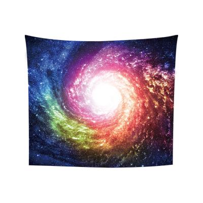 China Starry Night Purple Galaxy Earth Psychedelic Tapestry Space Tapestry Classic Mystical Stars Wall Hanging For Living Room for sale