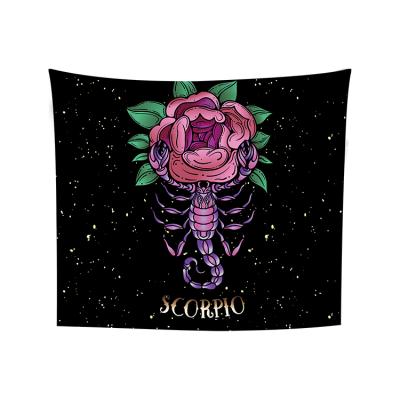 China Classic tapestry tapestry and horoscope constellation charts astrology decor zodiac constellation tapestry. Planet Celestial Tapestry for for sale