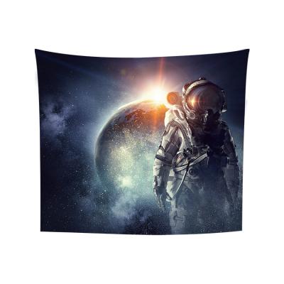 China Classic Astronaut Tapestry Trippy Galaxy Space Pilot Wall Hanging Fantasy Outer Space Wall Tapestries Psychedelic For Living Room Decor for sale