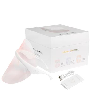 China Blood Vessels Removal 3 Colors Led Therapy Light Beauty Facial Mask , Face Beauty Mask for sale