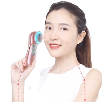 China Anti-puffiness Home Beauty Skin Tightening Machine EMS RF Skin Rejuvenation Wand Skin Rejuvenation Beauty Device for sale