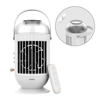 China Portable Mist Fan Mini Desktop Air Cooling Fan 3 Speed ​​Water Mist Spray Mini Table Water Air Cooling Air Conditioners Fan With Humidifier for sale