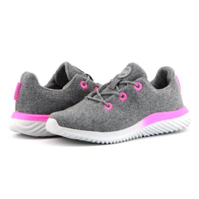 China Fashion Blend Lightweight Wool Felt Winter Sneakers Shoes for sale