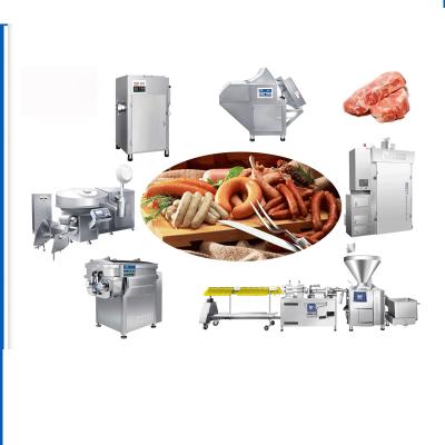 China Bestselling Meat Processing Sausage Making Machine For Sale, SS Sausage Production Line for sale