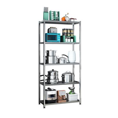 China Light Duty Durable Using Low Price Stainless Steel Color Rack Shelves for sale