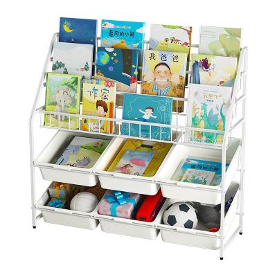 China Contemporary Made in China Top Quality Modern White Kids Bookshelf for sale