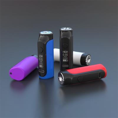 China New Cartridge 650 Mah Vape Pen Battery For Cartridge Digital Screen Rechargeable Thick Oil for sale