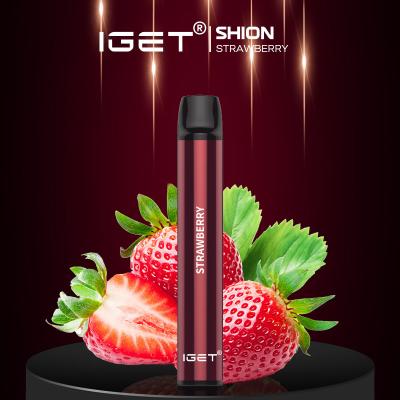 China Lush Ice Nic Salt Disposable Vape Cbd Pen 600 Puffs 2.4ml Iget Shion for sale