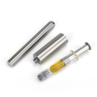 China 11.5mm 510 Thread Wax Vape Vaporizer , SS304 Oil Glass Syringe Heater for sale