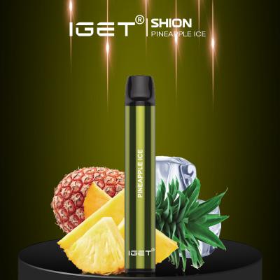 China 2.4ml IGET E Cig Starter Kits Iget Shion Electronic Cigarette Disposable Vape Pen for sale