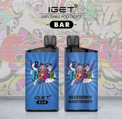 Китай Слоек АДВОКАТУРЫ 3500 сигареты IGET 100% никотин Vape первоначальных IGET устранимый продается