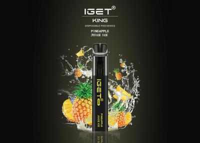 China Iget King 2600 Puffs Including 5% Nicotine Disposable Vape Pens 9 Flavors for sale