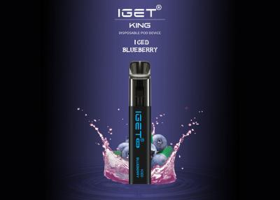 Китай 2021 вкус ручки 9 vape новой сигареты слоек КОРОЛЯ 2600 дизайна IGET устранимый продается