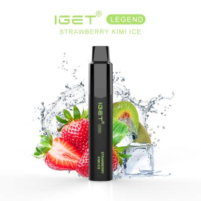 China 12ml Capacity IGET LEGEND 4000 Puffs Disposable Vape With 1350mAh Battery for sale