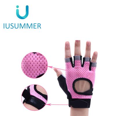 China Durable/Comfortable/Anti-Slip/Breathable Women Training Black Weightlifting Gym Fitness Gloves Wholesale for sale