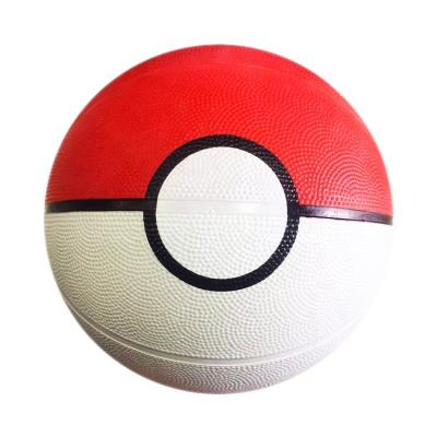 China Basketball Playing Pokemon Ball Elf Ball Playing Rubber Basketball for sale