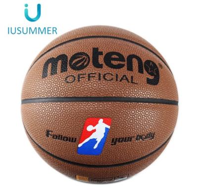 China Basketball Playing Logo Brand Basketball Ball Custom Made for sale