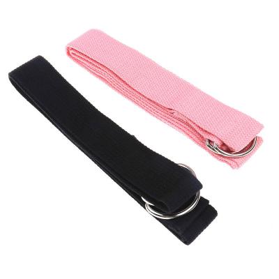 China Durable 6ft Workout Cotton Yoga Stretching Strap for sale