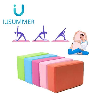 China 2017 Portable High Density Eco Friendly Eva Customized EVA Yoga Block for sale