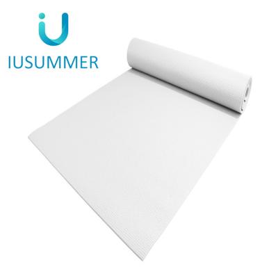 China Wholesale Custom White Washable Yoga Mat for sale