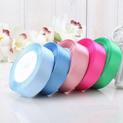 China Factory Direct Viable Polyester Satin Ribbon Printed Satin Ribbon for sale