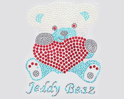 China Factory Direct Eco-Friendly.Washale Transfer Paper Rhinestone Applique Heat Transfer Rhinestone Applique for sale