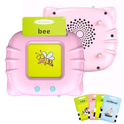 China 224 Cards Self-adhesive Portable Children Teaching Machine Toys Jigsaw Puzzle Education Device Early Study Environment for sale