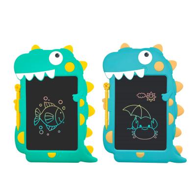 China Shape Self-adhesive Animal Alligator Toys Electronic LCD Writing Tablet Notepad Writing Board Graphics Drawing Board For Kids for sale