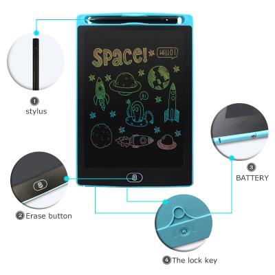 China Self Adhesive Portable 8.5 Inch Erasable LCD Writing Tablet Doodle Pad Digital Notepad Electronic Notepad For Childrends for sale