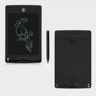 China Customized 6.5 Inch Kids Digital LCD Self Adhesive Erasable Drawing Memo Pad Portable Electronic Tablet With Pen for sale