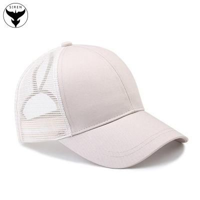 China Guangzhou COMMON mermaid promotion ponytail baseball cap for sale