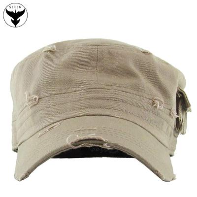 China Mermaid JOINT Custom Multi Worn Panels Baseball Cap Military Hat With Pockets for sale